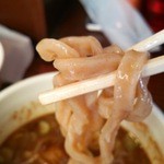 大八車 - 箸より太い極太麺