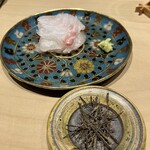 寿司つばさ - アコウ＋塩昆布