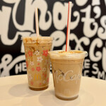 マクドナルド - ドリンク写真:アイスキャラメルラテ
