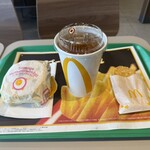 マクドナルド - 料理写真:ソーセージエッグマフィンセット
