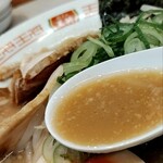 餃子の王将 - スープ