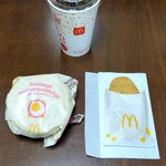 マクドナルド - ドリンク写真:ソーセージエッグマフィンセット