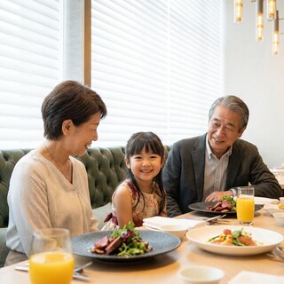 両家顔合わせやご家族での大切なお食事にも