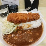 とんかつ檍のカレー屋 いっぺこっぺ - ロースカツカレー大盛