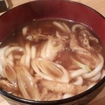 ギルド - カレーうどん（おにぎり・だし巻き付で810円）