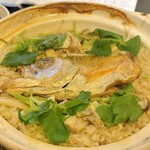 ご馳走や 叶え - のどぐろの土鍋炊きご飯~出汁スープ付き~