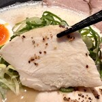鶏白湯らーめん芦屋焔 - 