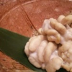 和食処 井がわ - 鱈の白子 お任せ4000円の一品