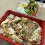 スーパー富分 - 料理写真:ミニかつ丼