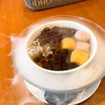 糖朝 - 料理写真:豆花糖朝スタイル　ドライアイスの演出がいいねー