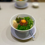 キラメキノトリ - 料理写真:台湾まぜそば 直太朗 (〆のご飯付き)(大) 930円