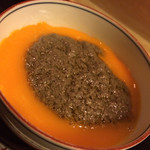 はらまさ - 蟹の茶わん蒸し・蟹味噌と共に