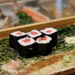 寿司処静 - トロ鉄火　　　　2015.02.03