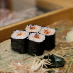 寿司処静 - すじこ巻　　　　2015.02.03