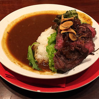 御肉 平川 - 今日も！ステーキカレー  ９５０円は安いッ！