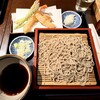 石臼挽きそば みや川 - 海老と季節野菜のおろし天せいろ