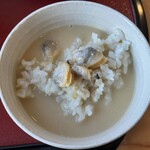 soshiji T 饗庭 - ライスにスープを投入して雑炊風に