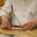 寿司処静 - トロ鉄火　2