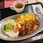 はやしや - 三平ライス（スープ付）１１８０円