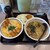 山田うどん - 料理写真:R8.3  平日限定日替わりセット・エビフライの玉子とじ丼セット・たぬきそば・クーポンメンチカツ