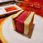 THE 雪月花 - シャトーブリアンカツサンド