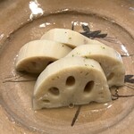 口福 みなみ - 蓮根旨煮