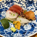 口福 みなみ - 料理写真:刺身の盛合せ