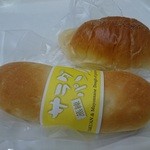 パン工場 - サラダパン（￥108）塩パン（￥86）