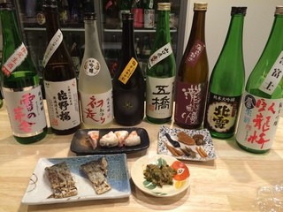 h Asano Nihonshuten - 日本酒フルコース例