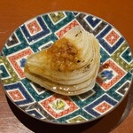 焼鳥 サイヒ - 新玉ねぎ、もろみバター