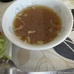 慶修 - 絶品チャーシューチャーハンの中華スープ