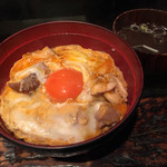 ebisutorimikura - 【ランチ】究極の親子丼！東京軍鶏の炭焼き親子丼（1,080円）