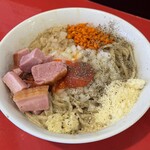 ラーメン鷹の目 - 戦慄のカルボナーラ（1350円）