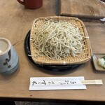 すゞ木 - 料理写真:もりそば大盛り、800円＋200円。