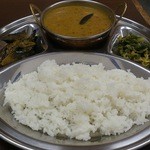 プルジャ ダイニング - 2015.02・ダール・バット・セット 700円