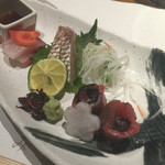 はまぐり庵 - お造り盛り合わせ