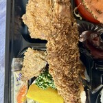 マルシェ - 天然有頭海老のフライ、渡り蟹のクリームコロッケ、ヘレ味噌カツ柚子風味