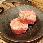 天城黒豚の店 橋本ホルモン - 特上タン