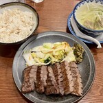 味の牛たん 喜助 - 特切り厚焼定食　3,836円(税込)