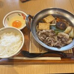 新名神鈴鹿パーキングエリア - すき焼き御膳