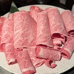 銀座しゃぶ輝 黒毛和牛しゃぶしゃぶ専門店 - 