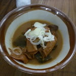 ほうとう不動 - もつ煮