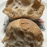 パーネ エ オリオ - チャバッタ(ミニ)の断面