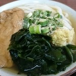 宇野製麺所 - かけうどん(温)
