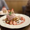アフタヌーンティー・ティールーム - さくらといちごのモンブランワッフル