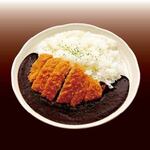ヒレカツ黒カレー