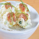 Potato salad that goes well with alcohol