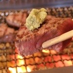 焼肉　煌牛 - 料理写真:モモ角切り（焼き）