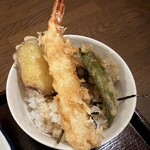 だしとおうどん まつしん - ミニ天丼♫