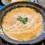 湯葉丼 直吉 - 湯葉の卵とじ